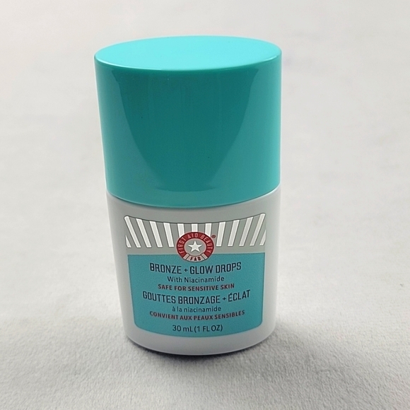NWT FAB First Aid Beauty bronze & glow drops w/ niacinamide 1 fl oz - Picture 2 of 5